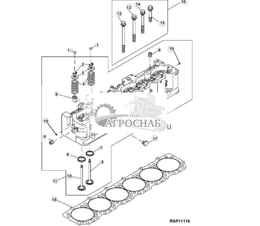4613 Cylinder Head and Valves 